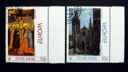 Vatikan 1099/00 Oo/used, EUROPA/CEPT 1993, Gemälde Von Felice Casorati Und Maurice Utrillo - Used Stamps