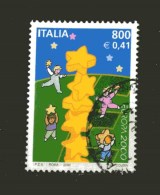 ITALIA :   Europa-Cept 2000 -  1 Val. USATO  Emissione  Del  9.05.2000 - 2000