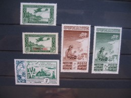 Océanie  1934    Timbres  N° 1/3  Et 4/5  Neufs * Bon état - Airmail