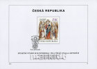 Czech Republic - 2013 - 1150 Years Since Arrival Of St. Cyril & Methodius - FDS (first Day Sheet) - Brieven En Documenten