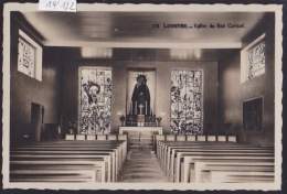 Lourtier : Intérieur De L´église Du Bon Conseil - 1939 - Val De Bagnes (14´122) - Bagnes