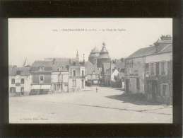 35 Chateaugiron La Place De L'église édit. Lamiré N° 1707 - Châteaugiron