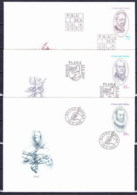 Tchéque République 2005 Mi 430-2, 3x Envelope Premier Jour (FDC) - FDC