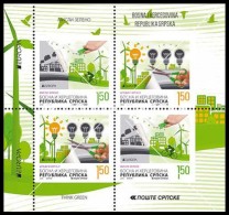 SALE!!! BOSNIA HERZEGOVINA SERBIA SERB POST PALE BOSNIE BOSNIEN 2016 EUROPA CEPT THINK GREEN Booklet MNH ** - 2016