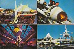 50551- ANAHEIM- TOMORROWLAND, AMUSEMENT PARK, SHIPS - Anaheim