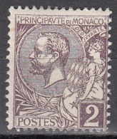 MONACO    SCOTT NO. 12    MINT HINGED     YEAR   1891 - Nuevos