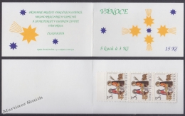 Czech Republic - Tcheque 1996 Yvert C129 Christmas - Booklet -  MNH - Neufs