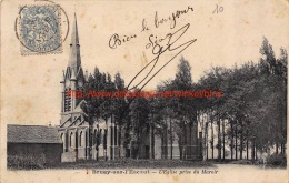 L'Eglise Prise Du Maroir - Bruay Sur Escaut - Bruay Sur Escaut