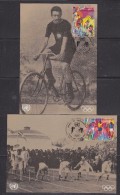 United Nations Geneva 1996 Sports Et  Environnement 2v 2 Maxicards (32854) - Tarjetas – Máxima