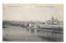 PONT DU CHATEAU  (cpa 63)    Vue Générale -    - L 1 - Pont Du Chateau