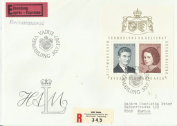 =LIECHTENSTEIN E- CV 1967 - Storia Postale