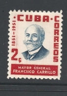 CUBA   1955 The 100 Anniversary Of The Birth Of Carrillo      -    USED - Oblitérés