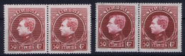 Belgium:  OBP Nr  2 Pair 291 C + D   MNH/**/postfrisch/neuf Sans Charniere  Cat Value 840 Euro - 1929-1941 Grand Montenez