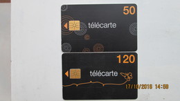 2 TELECARTES 120 ET 50 - Telecom Operators