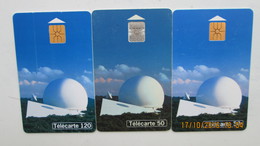 3 TELECARTES 50 50 120 MUSEE DES TELECOMMUNICATIONS - Telekom-Betreiber