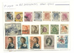 25 Used Stamps Of Hong Kong - L3429 - Gebruikt