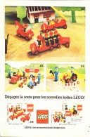 PUB  LEGO  " LEGO LES POMPIERS " 1977 (7) - Figures