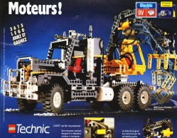PUB 8868 CAMION "  LEGO TECHNIC " 1992 (10) - Figurine