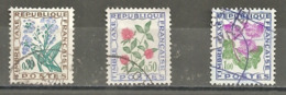 Taxes  N°    99 - 101 - 102  -  Oblitérés  -  Fleurs Des Champs - 1960-.... Oblitérés