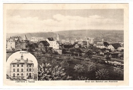 IDSTEIN I. T. - Blick Vom Bahnhof Und Altenhein - Ed. Ludwig Klement, Frankfurt A. M. - Idstein