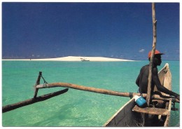 97 - M'Tsanga Tsohélé - îlot De Sable Blanc Au Sud De Mayotte - Ed. Shopping N° 114 - Pirogue à Balancier - Mayotte