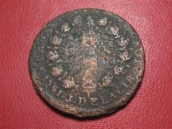 12 Deniers Louis XVI 1791 R Orléans - Coin Fissuré 8935 - Sonstige & Ohne Zuordnung