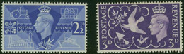GREAT BRITAIN..1946..Michel # 231-232...MLH. - Unused Stamps