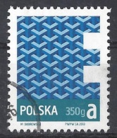 POLAND 2013 Definitives - Geometrical Patterns Postally Used MICHEL # 4595 - Used Stamps