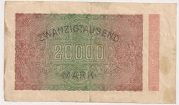 Allemagne. Reichsbanknote 20000 Mark. Février 1923 - 20.000 Mark