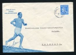 FINLAND 1952 OLYMPICS HELSINKI ATHLETICS - Storia Postale