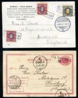 DENMARK SWEDEN SHIPPING RAILWAYS - Cartoline Maximum