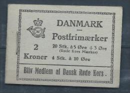 Danemark 1940 Carnet Rare Neuf Avec N°268 Surtaxe Pour La Croix Rouge. AFA Booklet N°13 - Booklets