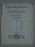 Ancien - Partition VIOTTI 13ème Concerto Premier Solo Pour Violon Par E. NADAUD - Instrumentos Di Arco Y Cuerda
