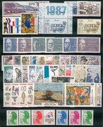 Ph-France-Année Complète 1987 Neuf** Luxe - 48 Timbres - 1980-1989