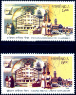 ERRORS-INDIAN MERCHANTS CHAMBER-COLOR MISSING-INDIA-2006-MNH-SCARCE-B9-358 - Variétés Et Curiosités