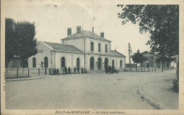 RILLY-LA-MONTAGNE. La Gare (extérieur) [en L'état] - Rilly-la-Montagne