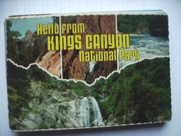 America USA CA Kings Canyon National Park With Hello - Kings Canyon