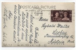 Great Britain/Austria POSTCARD 1937 - Brieven En Documenten