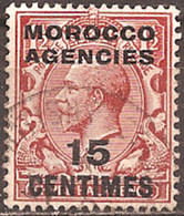 GREAT BRITAIN (MOROCCO AGENCIES)..1917..Michel # 204...MLH. - Morocco Agencies / Tangier (...-1958)