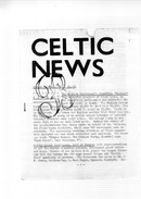 Celtic News.Autumn Edition,1968.n°19.broché.12 Pages. - Spirituality