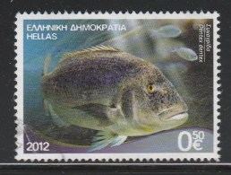 Greece 2012 Riches Of The Greek Seas - Sea Life - Dentex Fish Used W0512 - Used Stamps