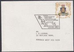 Australia 1984, Prestamped Cover W./special Postmark "Glenelg Commemoration Day" - Storia Postale