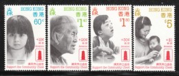 Hong Kong 1988 Scott B1-4 Community Chest MNH** - Ongebruikt