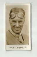 ** Sir  M. CAMPBELL** - Trading Cards