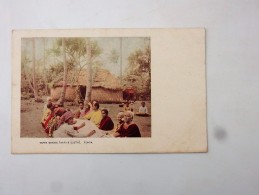 Carte Postale Ancienne : Tappa Making ( Native Cloth), TONGA - Tonga