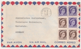 MONTREAL P.Q. CANADA TO GERMANY. 1958. - Covers & Documents