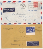 2 COVERS TORONTO CLARKSON TO SWEDEN And DANMARK. - Covers & Documents