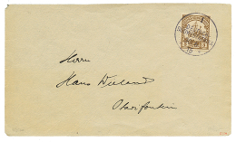 DSWA - WORLD WAR I : 1915 3pf Canc. Military Cachet 1 DEUTSCH SUDWESTAFRIKA 30.6.15 On Envelope To OTAVIFONTEIN. Signed - Autres & Non Classés