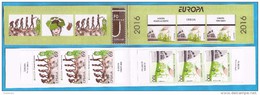 2016 EUROPA CEPT THINK GREEN SERBIA  SERBIEN  SRBIJA  BOOKLET  MNH  Fr - 2016