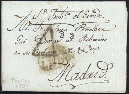 1798. ESPAÑA. SPAIN. TOLEDO A MADRID. - ...-1850 Prephilately